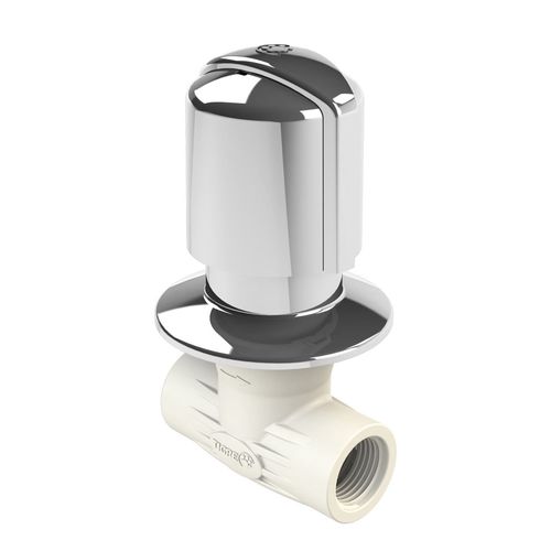 REGISTRO CHUVEIRO PVC CROMADO 25MM CB - Tigre 27940110