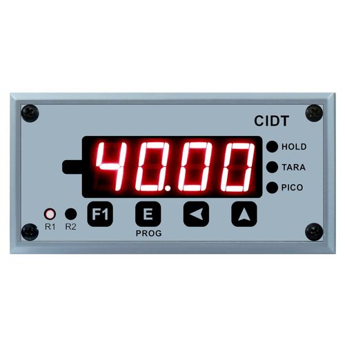 Voltimetro com escala ate 750.0 Volts - S&E Instrumentos - CIDT-E7-AC-B-5