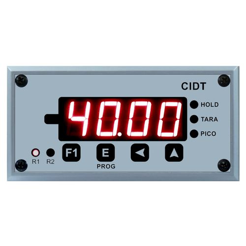 Voltimetro com escala ate 750.0 Volts - S&E Instrumentos - CIDT-E7-AC-C-2