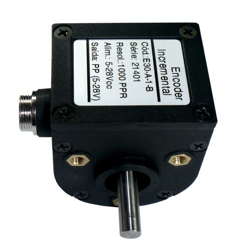 Encoder E60 com 6 canais (A-A/,B-B/,Z-Z/) 360 pulsos - S&E Instrumentos ...