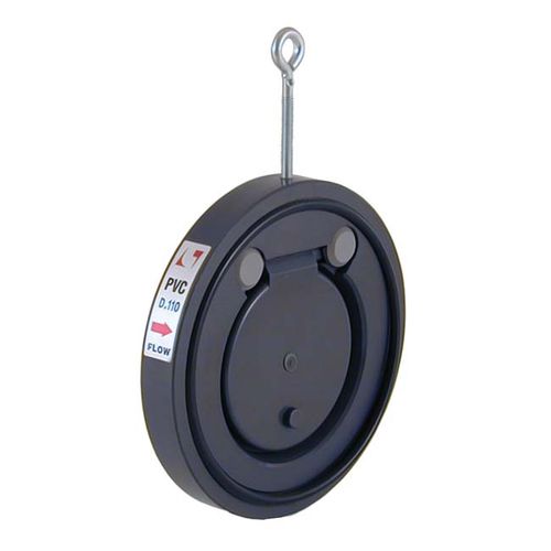 VALVULA RETENCAO PVC-U PN6 PORTINHOLA EPDM O-RINGS D 90MM - CEPEX 8985