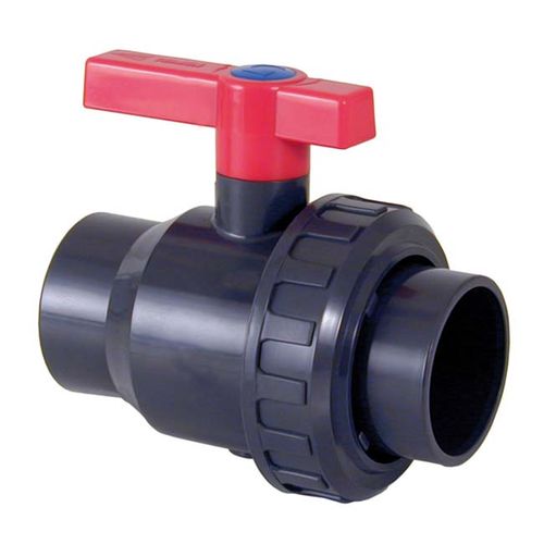VALVULA ESFERA PVC-U PN10 SERIE UNIBLOCK PE-EPDM BSP 2½'' - CEPEX 22795