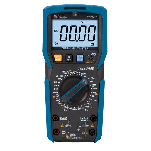 Multímetro Digital 6000 contagens/ CAT III 600v - ET-2042F - Minipa