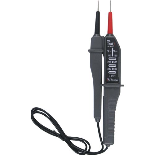 Testador de Tensão / 500V DC / 380V AC - EZ TEST II - Minipa