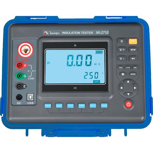MEGÔMETRO DIGITAL DE 10KV - MI-2710 - Minipa