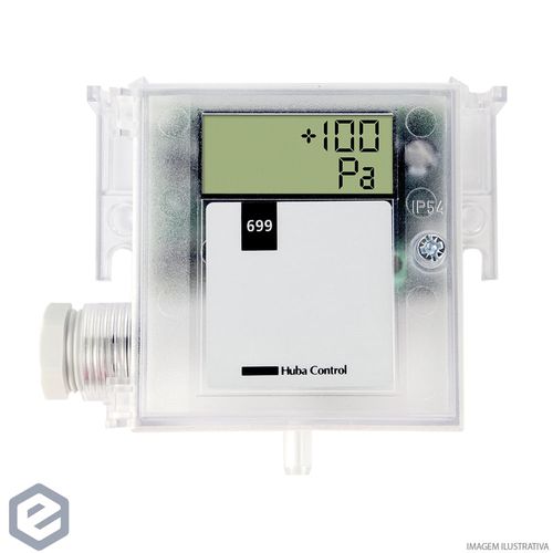 TRANSMISSOR TP HUBA 699 DIF  0...3/5/10 MBAR C/DISPLAY - NOVUS 8800042010