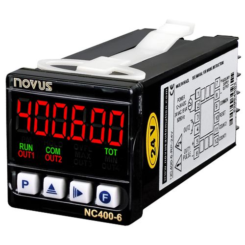 CONTROLADOR NT240-RP (TEMPORIZADOR) - NOVUS 8024009080