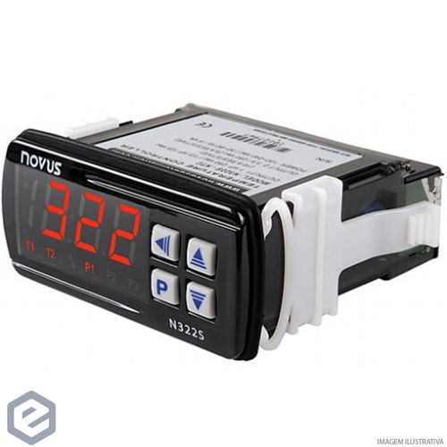 CONTROLADOR N322      PT100  RS485 - NOVUS 8032201322