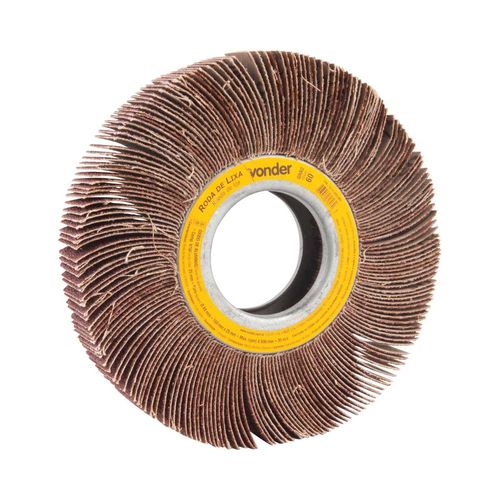 Roda de lixa, 150 mm x 25 mm, sem haste, grão 60 VONDER -  1271025060
