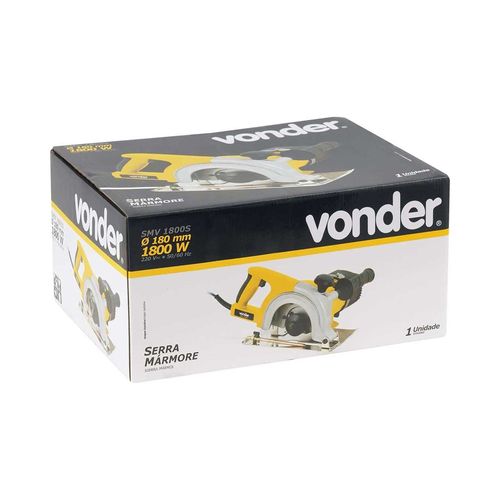 Serra Mármore Smv 1800S Sem Disco 220 V~ Vonder - 6001180220