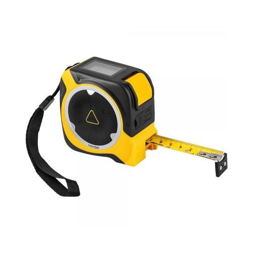 Medidor De Distância A Laser De 40 M, Com Trena De Aço 5 Metros, Vonder - 3820005040