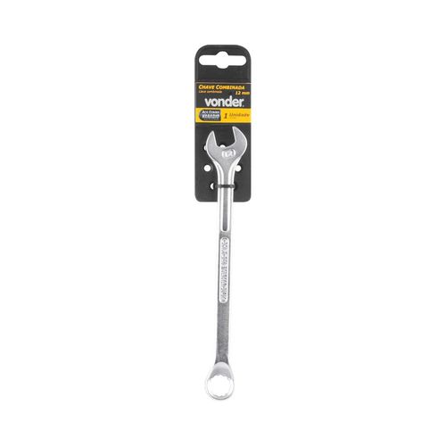 Chave Combinada 12 Mm, Aço Cromo Vanádio, Encartelada, Vonder - 3739120000