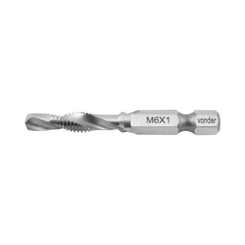Broca/Macho Combinado M6 X 1 Mm, Vonder - 5320006000