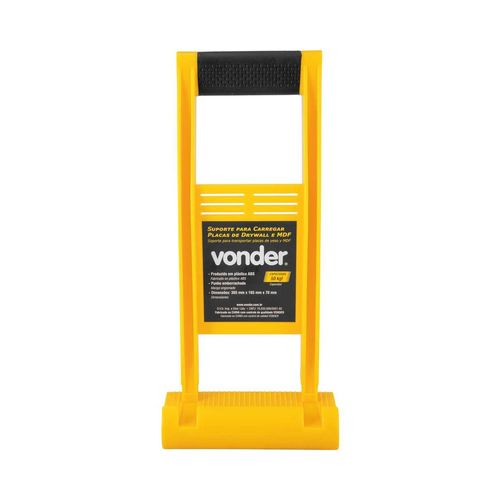 Suporte Plástico Para Carregar Chapas De Drywall E Mdf, Vonder - 3599500050