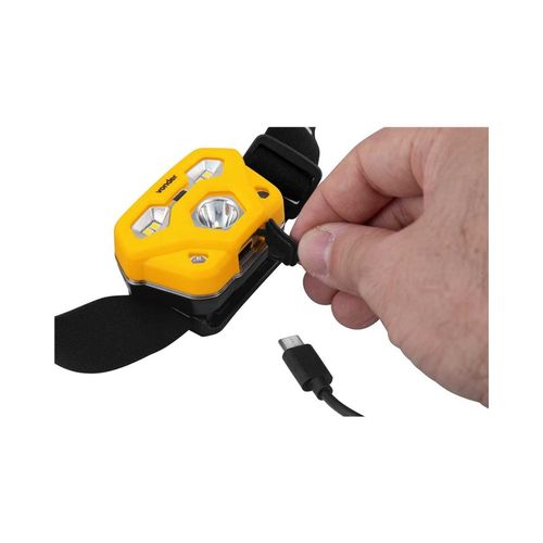 Lanterna De Led Para Cabeça, Recarregável, Led Smd, Lcv 400, Vonder - 8075160400