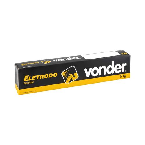Eletrodo Revestido Para Aço Carbono, 5 Kg, E7018, Com 3,25 Mm, Vonder - 7457701832
