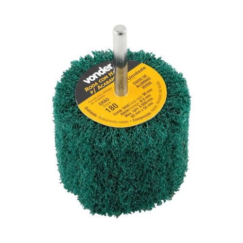 Lixa retangular com costado em papel com fibra de poliéster, 70 mm x 197 mm, grão 80, embalagem com 10 peças, VONDER -