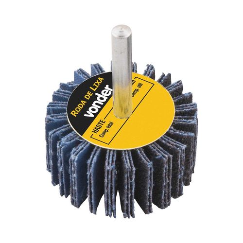 Roda de lixa 40 mm x 20 mm com haste, grão 60 VONDER -  1271402060
