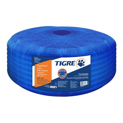 ELETR TELECOM CORR PVC TFLEX 25MM 50M - Tigre 100020133