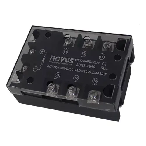 SSR3-4880 80A /480VAC/ 3F (TRIFASICO) - Novus 8824811080